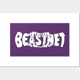 BeastNet Teeth Logo Posters and Art